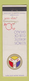 Matchbook Cover - Illinois Athletic Club of Chicago IL 1954