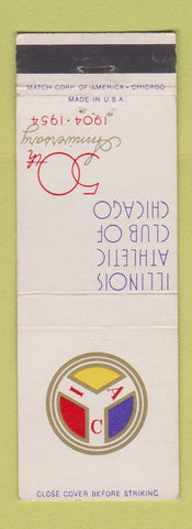 Matchbook Cover - Illinois Athletic Club of Chicago IL 1954