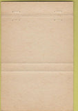 Matchbook Cover - Lemac Cocktail Bar Long Beach CA red 40 Strike