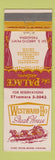 Matchbook Cover - Westward Ho Steak House Pasadena CA