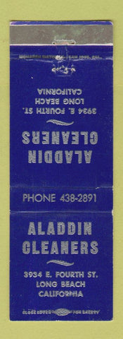 Matchbook Cover - Alladin Cleaners Long Beach CA WEAR