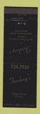 Matchbook Cover - Forshay's Restaurant?