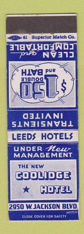 Matchbook Cover - Coolidge Hotel