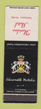 Matchbook Cover - Floridan Hotel Tallahassee FL Alsonett