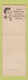 Matchbook Cover - Floridan Hotel Tallahassee FL Alsonett