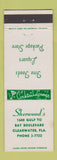 Matchbook Cover - Sherwood's Clearwater FL restaurant