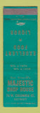 Matchbook Cover - Majestic Chopo House Detroit MI WEAR
