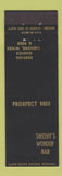 Matchbook Cover - Sweeny's Wonder Bar