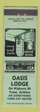 Matchbook Cover - Oasis Lodge Yuma AZ WEAR