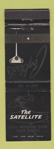 Matchbook Cover - The Satellite San Diego CA