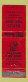 Matchbook Cover - Naples Pipe Shop Long Beach CA Bulldog WORN