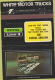 Matchbook Cover - White Semi Trucks New Castle DE WEAR 40 Strike