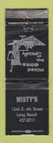 Matchbook Cover - Misty's Long Beach CA WORN