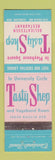 Matchbook Cover - Tasty Shop Deli Cleveland OH