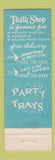 Matchbook Cover - Tasty Shop Deli Cleveland OH