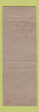Matchbook Cover - Berbiglia Liquors Wines WEAR