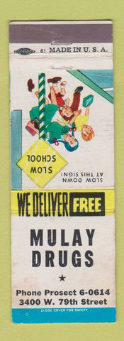 Matchbook Cover - Mulay Drugs WEAR