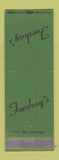 Matchbook Cover - Forshay's WEAR