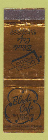Matchbook Cover - Blade Cafe Elmwood Cincinnati OH