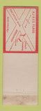 Matchbook Cover - Pland's Resaturant Oakland CA WEAR