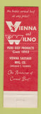 Matchbook Cover - Joey's Deli Detroit? Vienna Sausage hot dogs