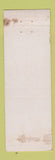 Matchbook Cover - Bonjo Grill Detroit MI WEAR