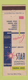 Matchbook Cover - Star Vending Company Toledo OH