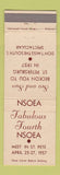 Matchbook Cover - Fabulous Fourth NSOEA St Petersburg FL 1965