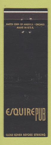 Matchbook Cover - Esquire Pub Chicago IL