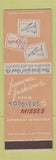 Matchbook Cover - New York Girl Coat Girl's Clothes New York City