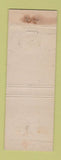 Matchbook Cover - Hotel Abraham Lincoln Springfield IL