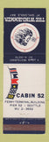 Matchbook Cover - The Windjammer Seattle WA Cabin 52