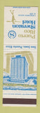 Matchbook Cover - Sheraton Hotel San Juan Puerto Rico