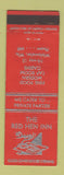 Matchbook Cover - The Red Hen Inn Whitewater WI low phone #