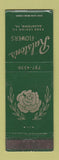 Matchbook Cover - Ralston's Flowers Allentown PA WORN