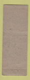 Matchbook Cover - De Witt Clinton Hotel Albany NY WEAR