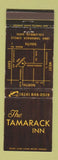 Matchbook Cover - Tamarack Inn Columbus OH