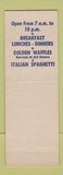 Matchbook Cover - L'Aiglon Restaurant Lansing MI