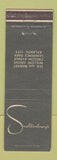 Matchbook Cover - Snellenburg's Atlantic City NJ