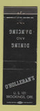 Matchbook Cover - O'Holleran's Brookings OR WEAR