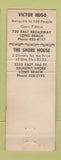 Matchbook Cover - Victor Hugo Restaurant Long Beach CA WEAR