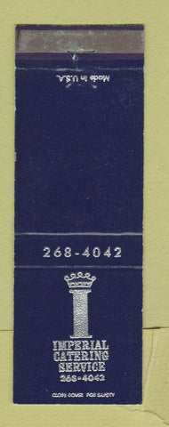 Matchbook Cover - Imperial Catering Service