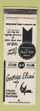 Matchbook Cover - George Elias' Restaurant Council Bluffs IA WEAR