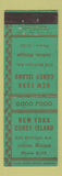 Matchbook Cover - New York Coney Island Jackson MI