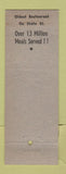 Matchbook Cover - Boston Grill Tap BG Whiskey Chicago IL