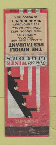Matchbook Cover - Rivioli Restaurant Newburgh NY WORN