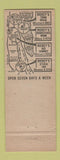 Matchbook Cover - Rickey's Restaurants Palo Alto San Francisco CA