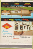 Matchbook Cover - Cavetown Planing Mill Frederick Hagerstown MD 40 Strike