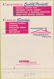 Matchbook Cover - Cavetown Planing Mill Frederick Hagerstown MD 40 Strike