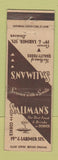 Matchbook Cover - Saliman's Restaurant Denver Colorado WEAR
